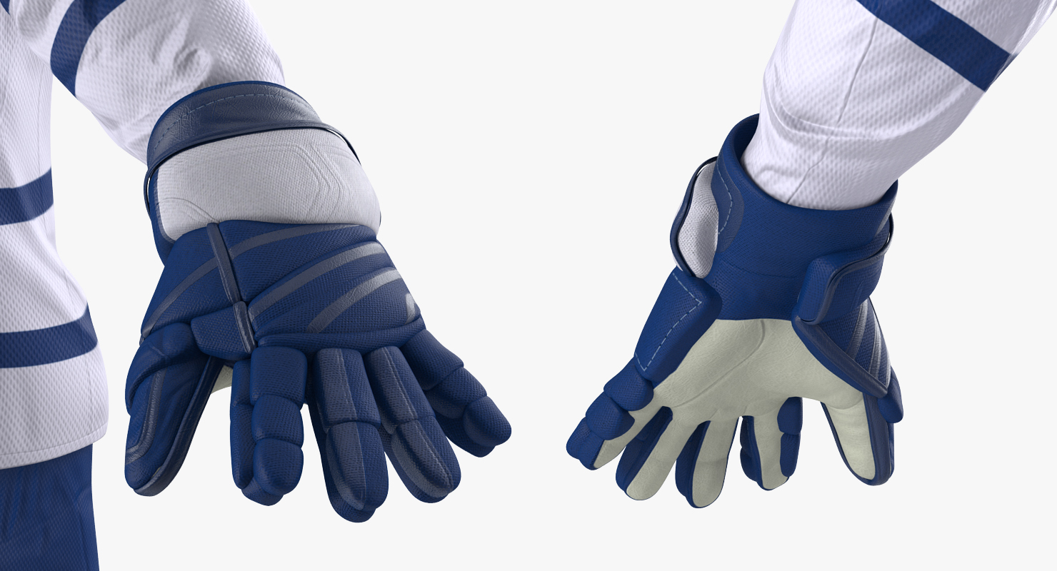 3D Hockey Player Generic 3 model