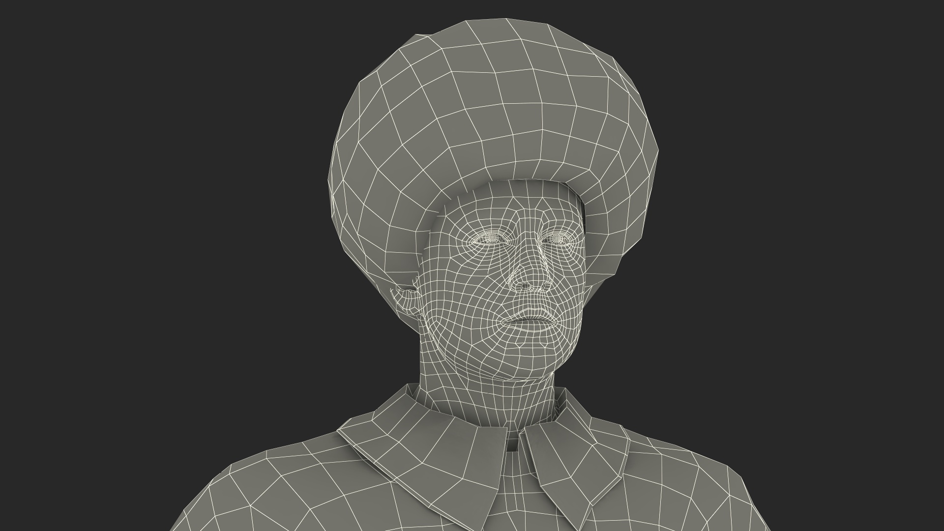 McDonalds Clown Fur 3D model