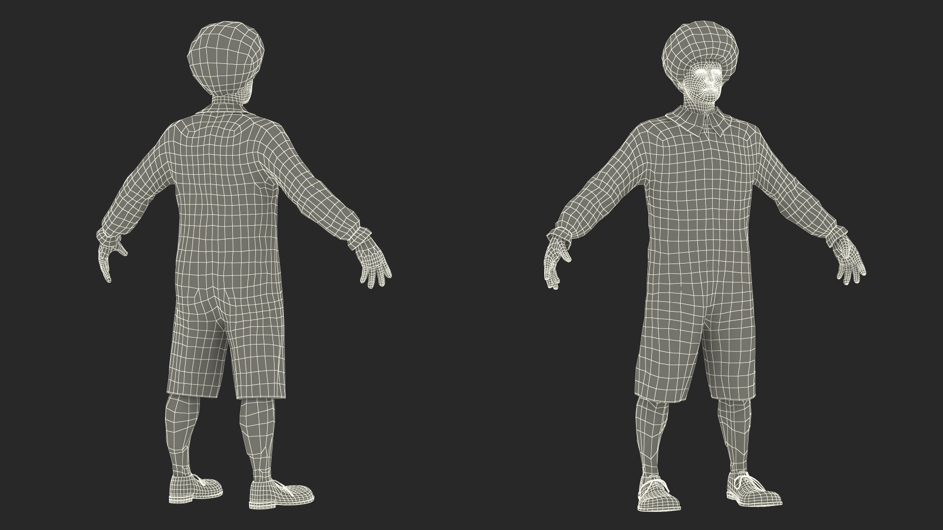 McDonalds Clown Fur 3D model