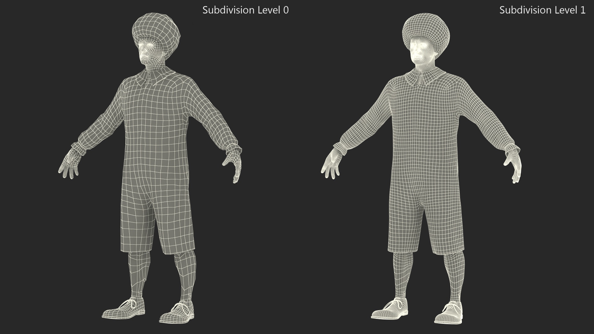 McDonalds Clown Fur 3D model