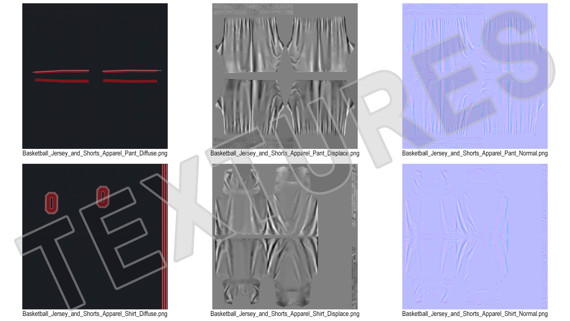 3D Basketball Jersey and Shorts Apparel