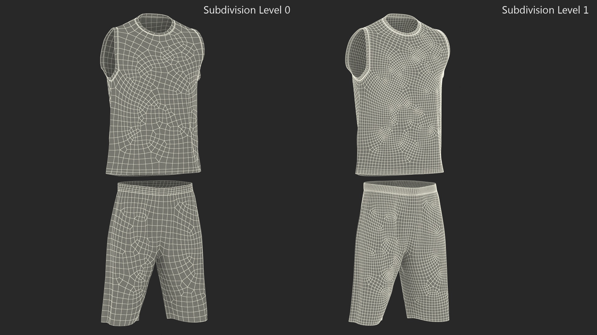 3D Basketball Jersey and Shorts Apparel