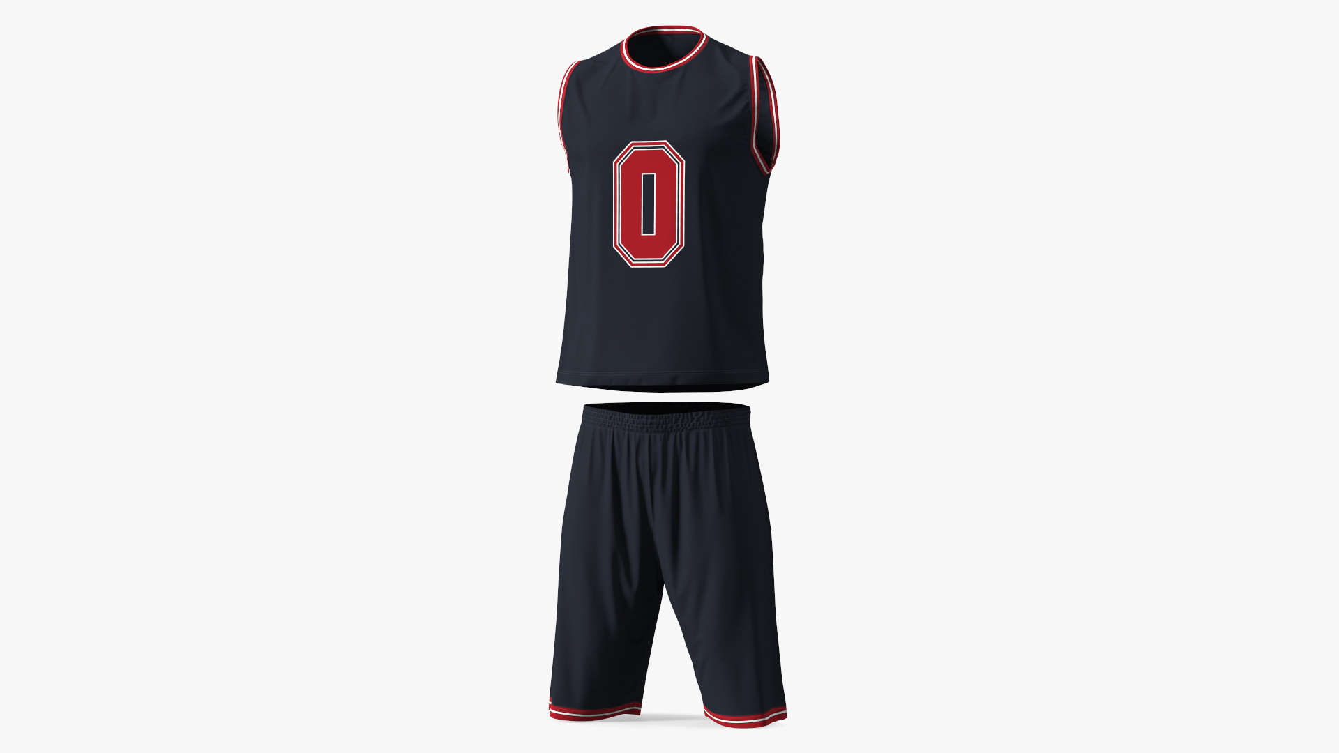 3D Basketball Jersey and Shorts Apparel