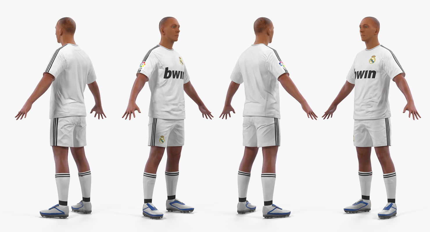Soccer or Football Player Real Madrid 3D