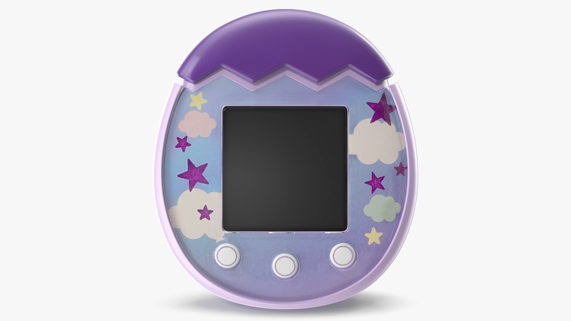 Virtual Tamagotchi Pet Violet 3D model