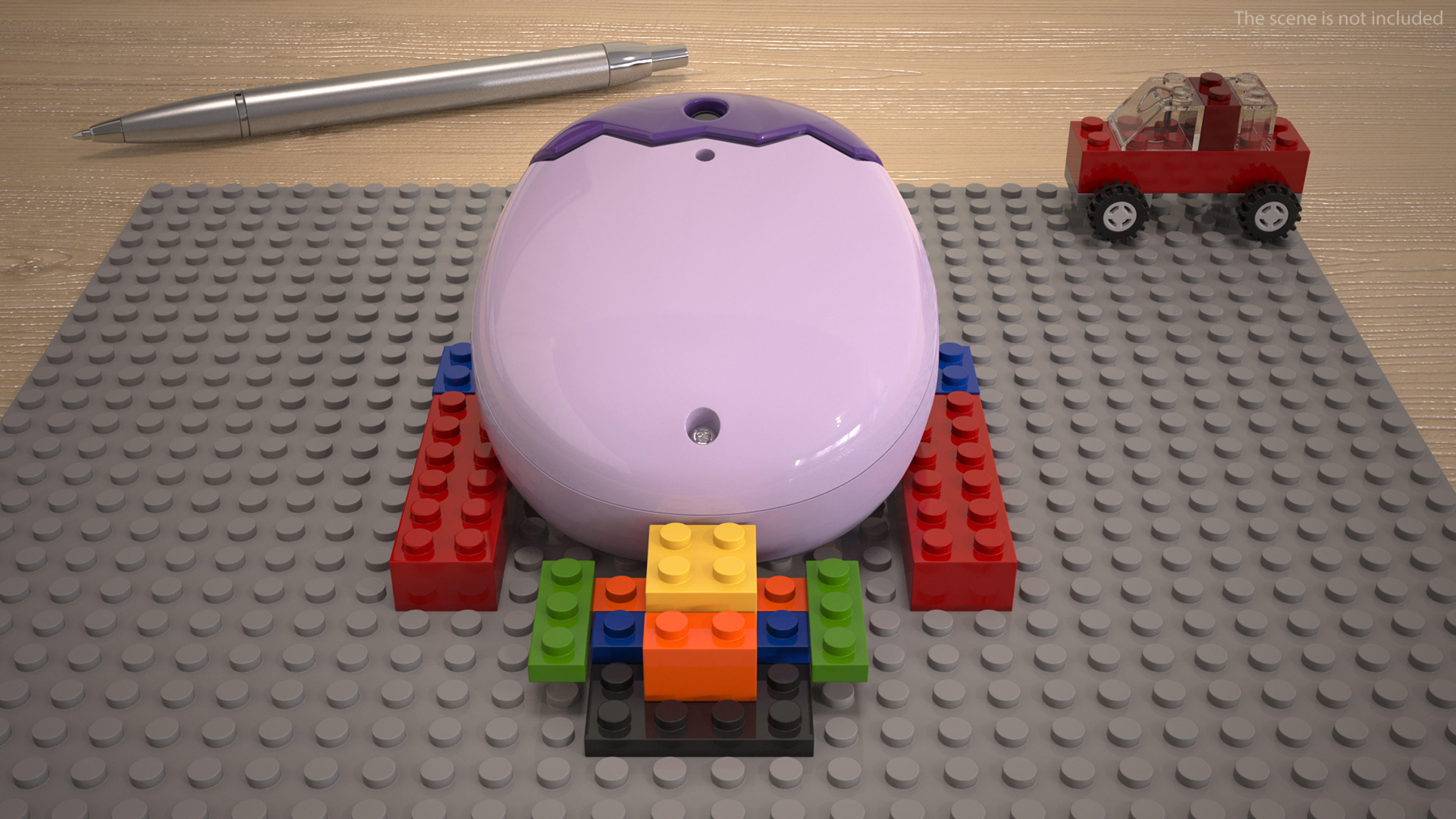 Virtual Tamagotchi Pet Violet 3D model