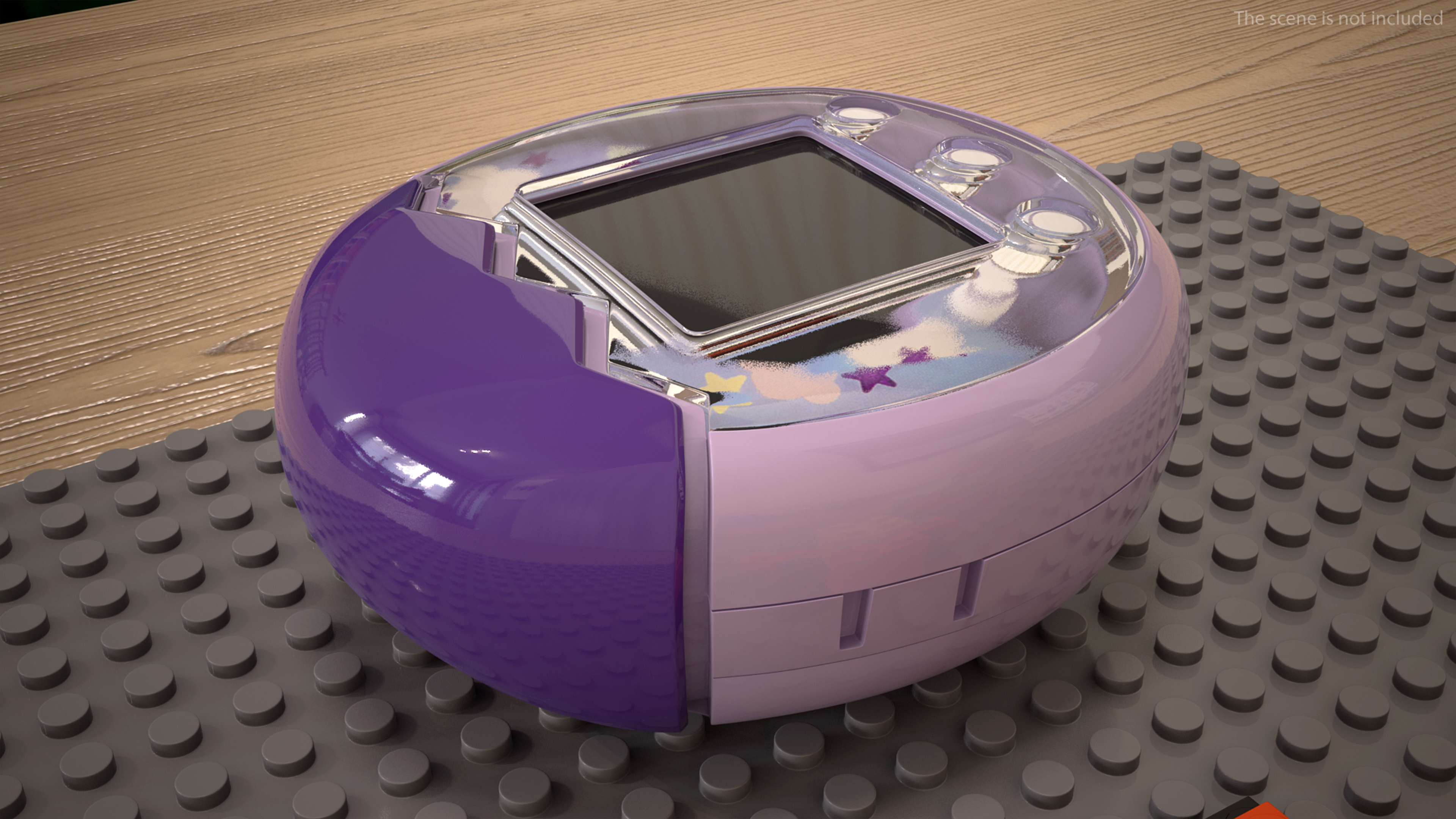Virtual Tamagotchi Pet Violet 3D model