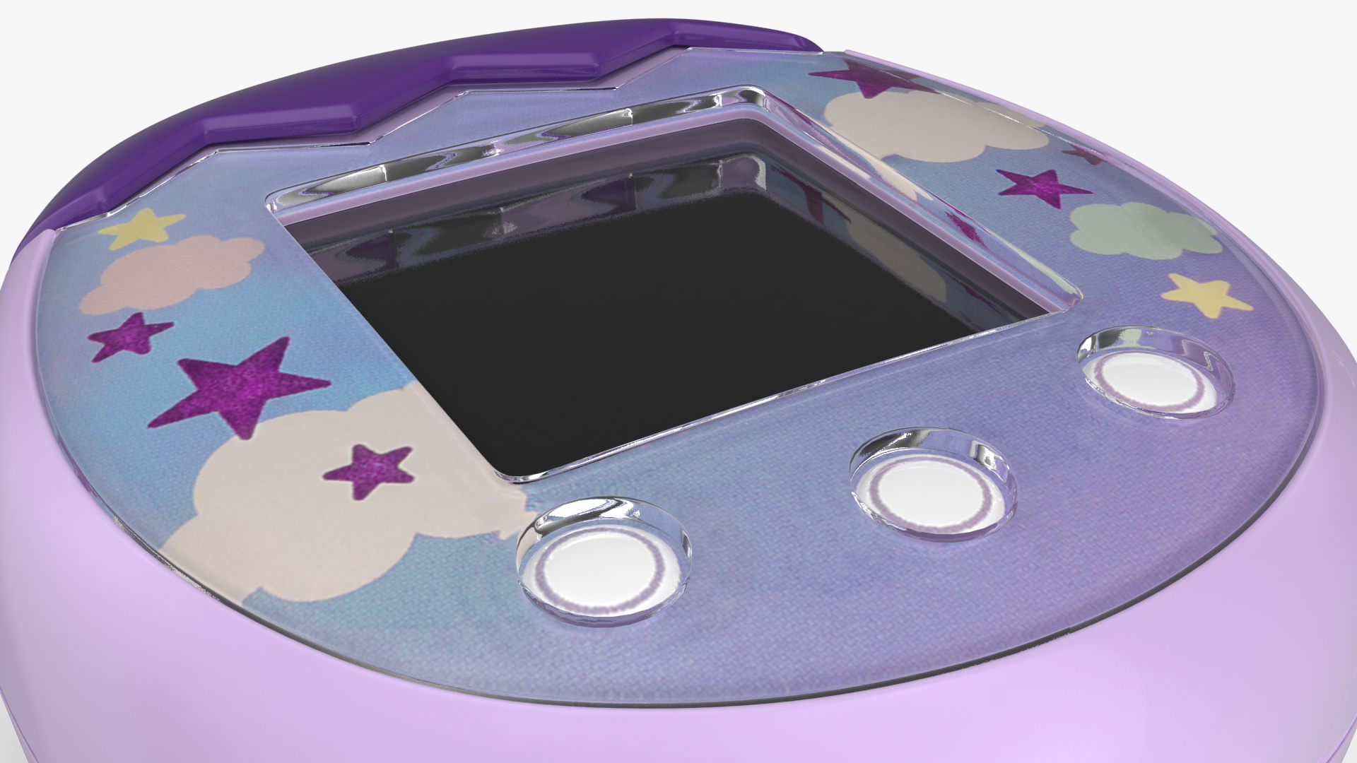 Virtual Tamagotchi Pet Violet 3D model