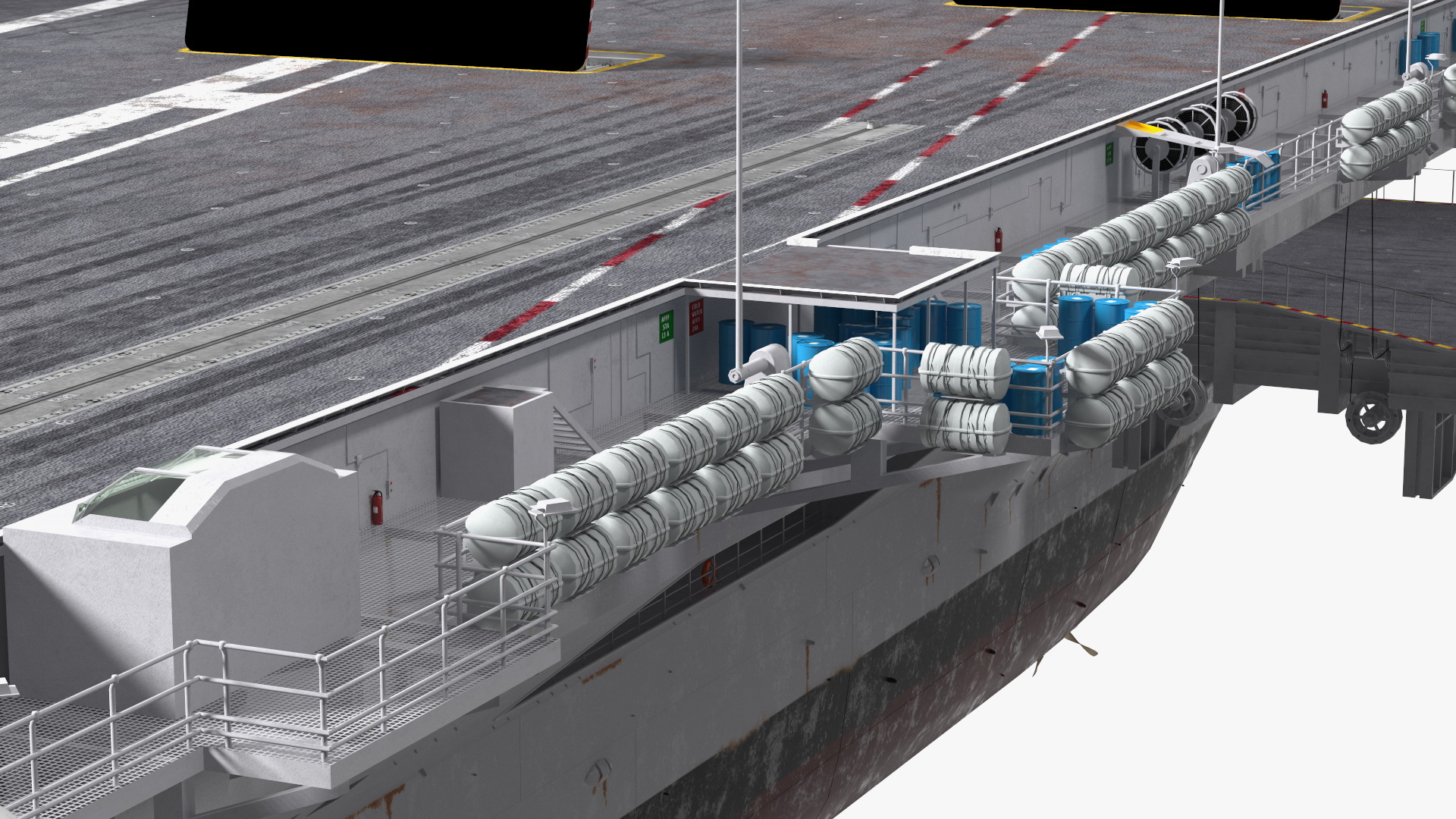 3D model USS George Washington With Aircraft