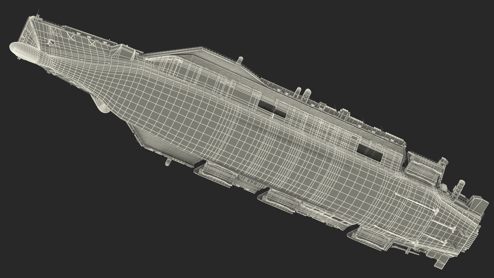 3D model USS George Washington With Aircraft