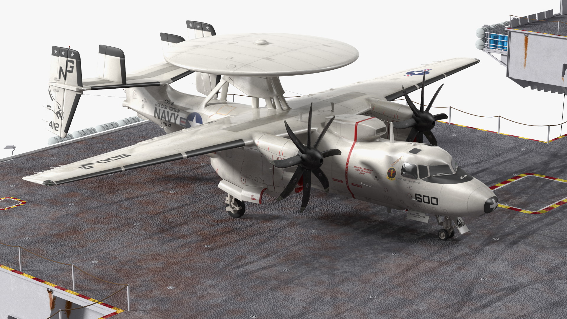 3D model USS George Washington With Aircraft