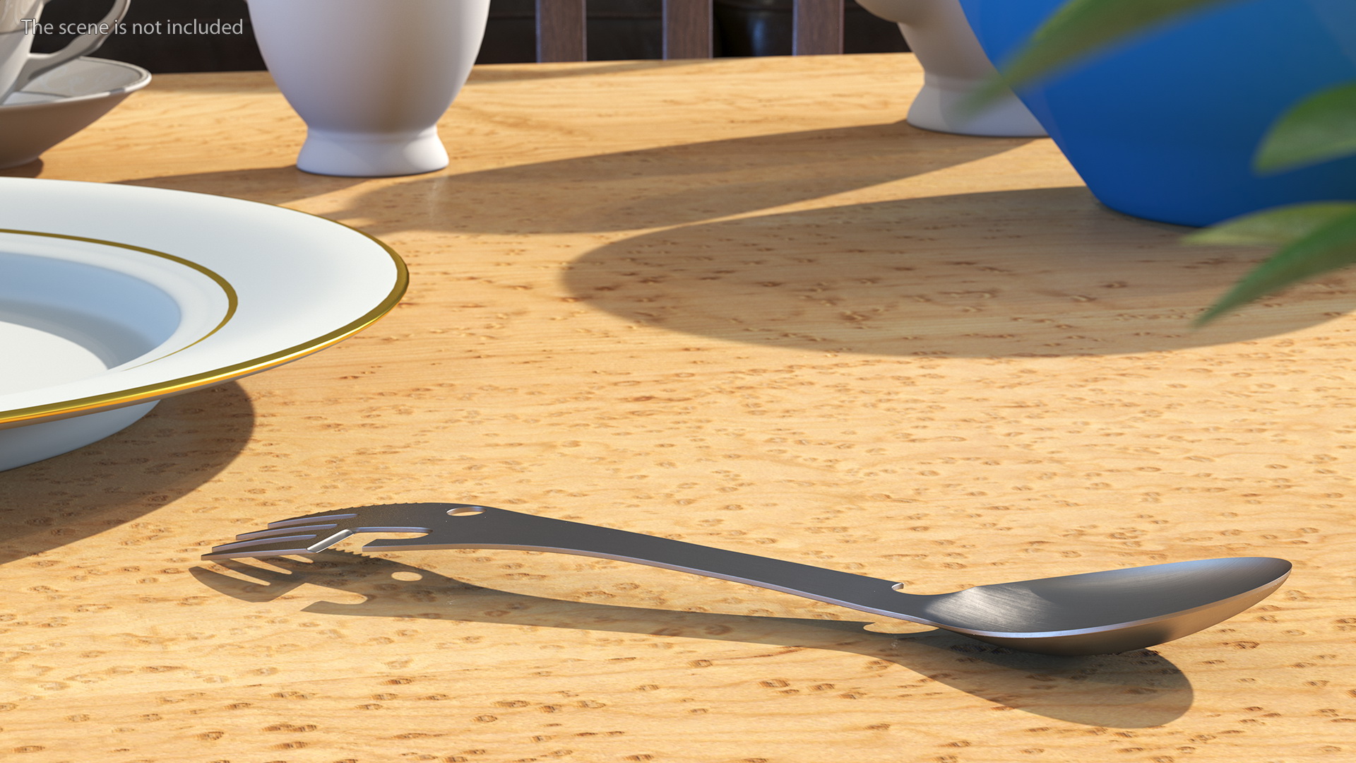 3D model Multi-Function Fork Spoon