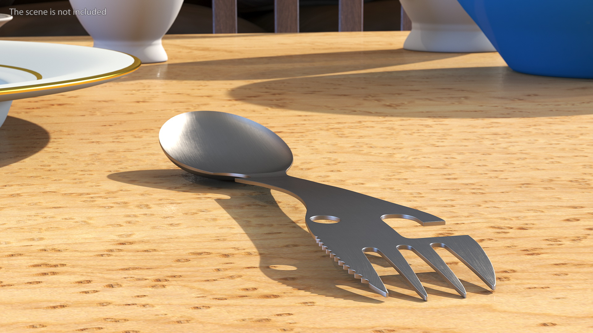 3D model Multi-Function Fork Spoon