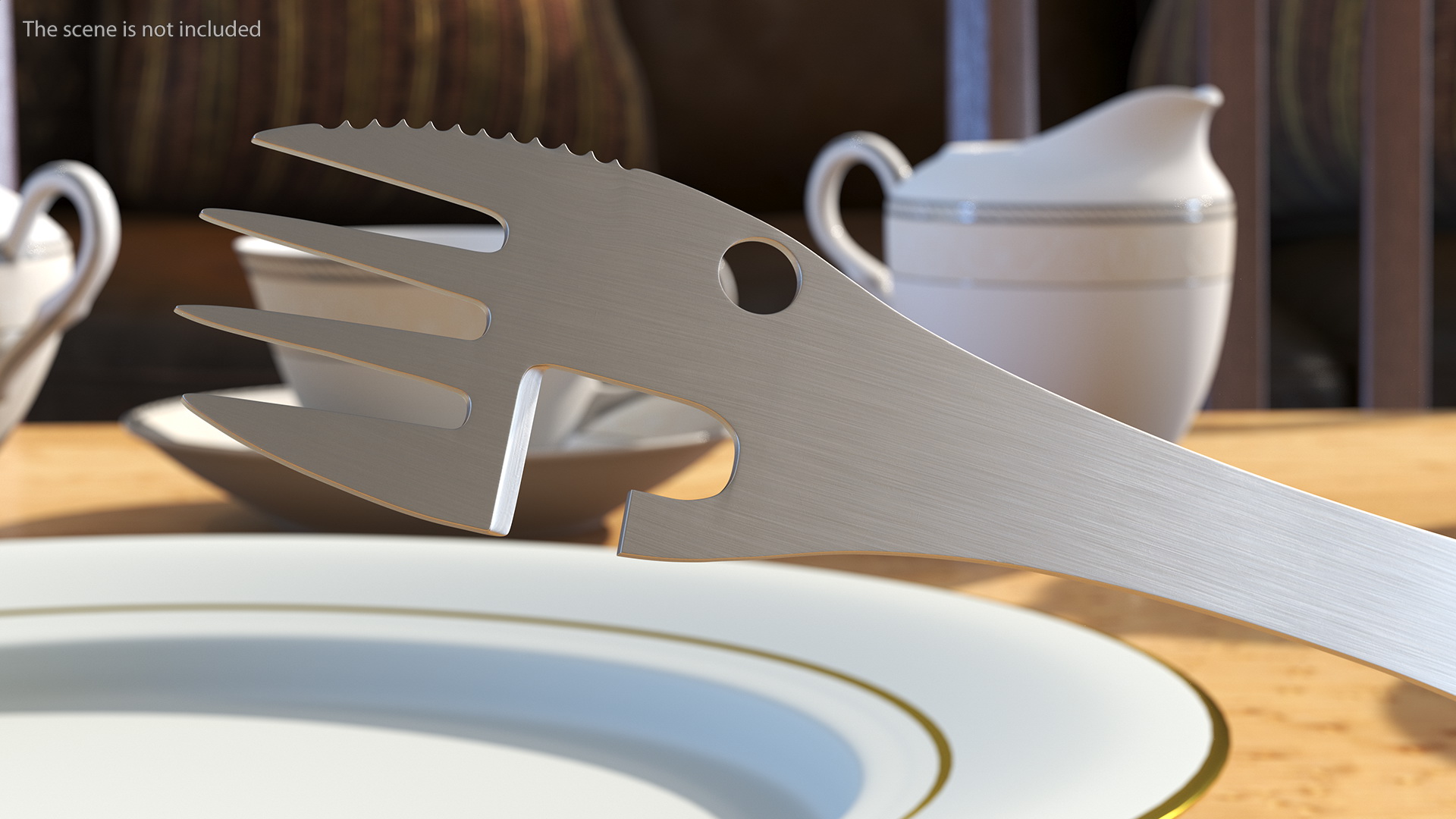 3D model Multi-Function Fork Spoon