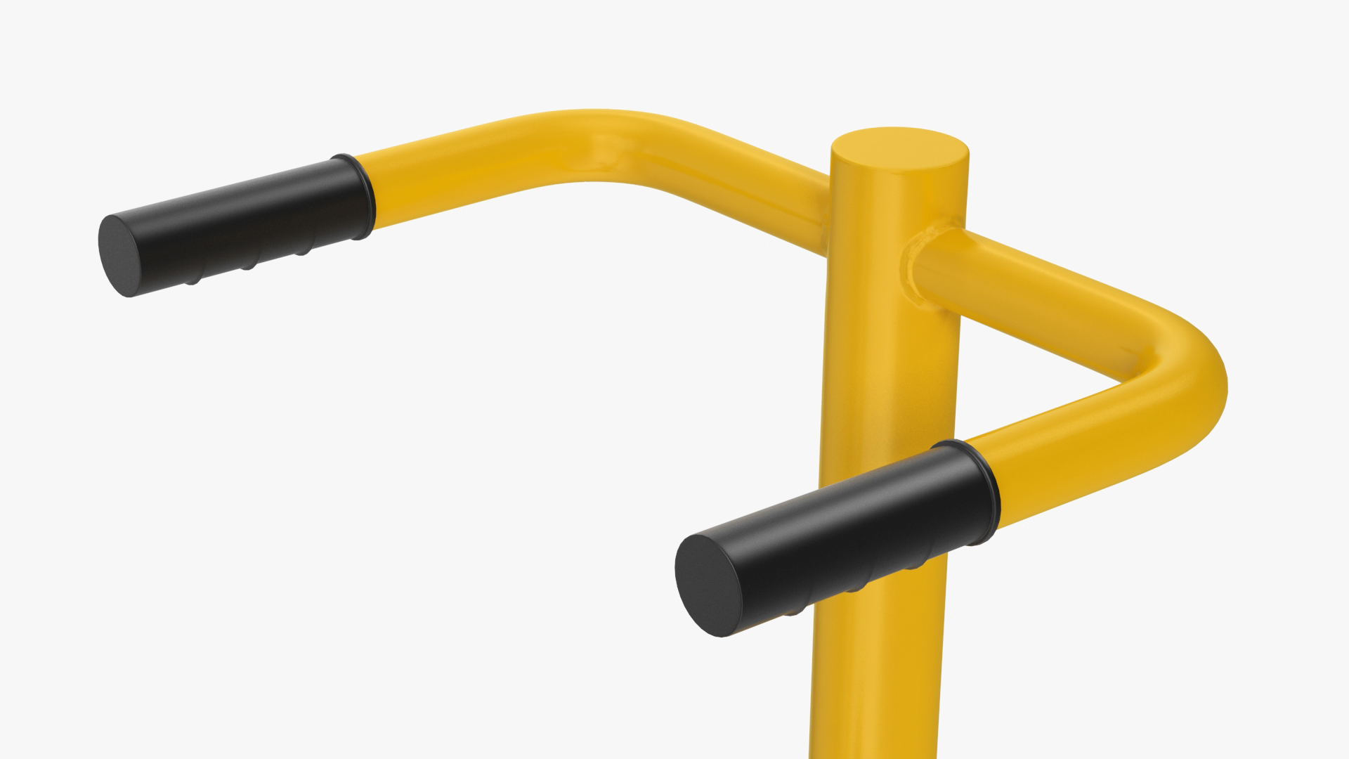 3D Rider Outdoor Fitness Equipment Yellow model