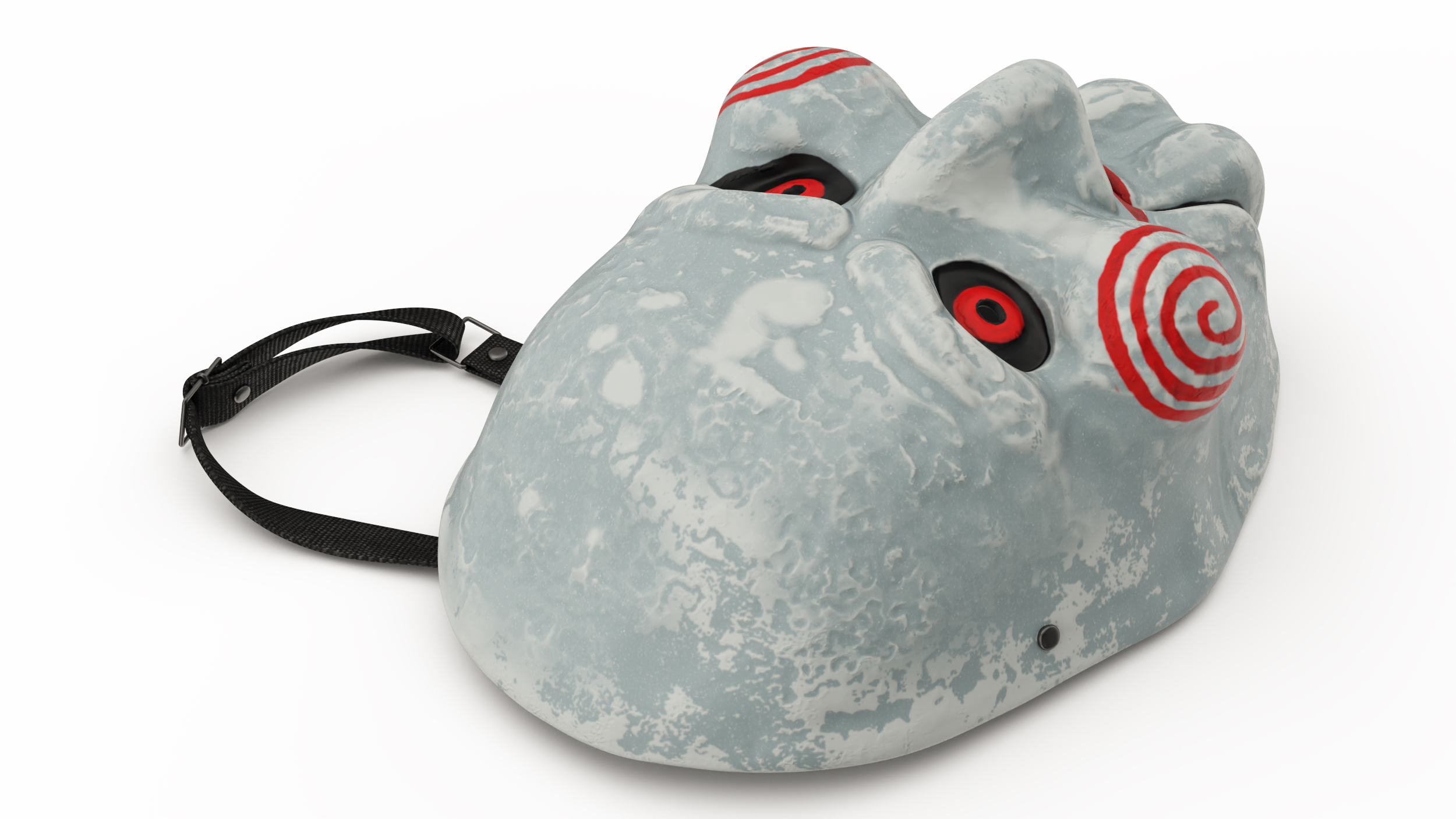 Lying Billy Puppet Vacuform Mask 3D