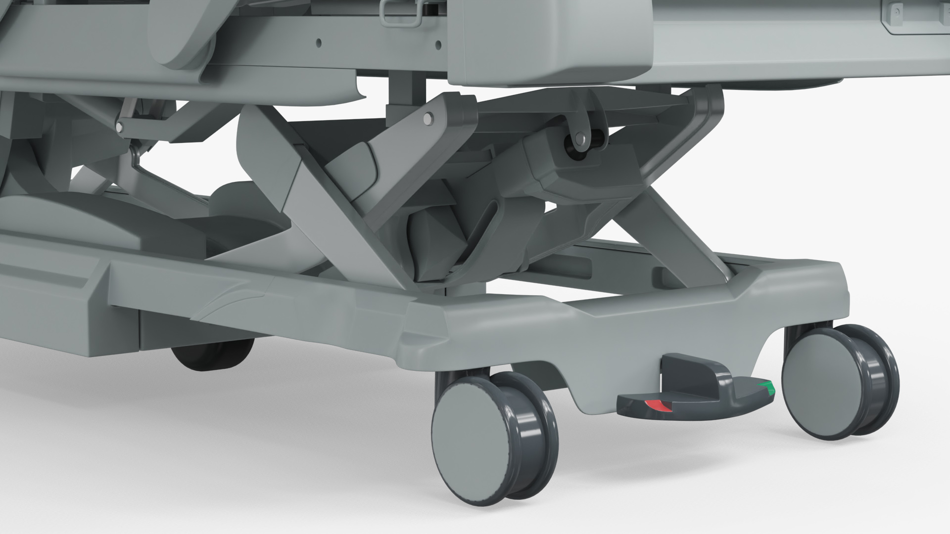 Motorized Patient Bed with Oxygen Console - view 8