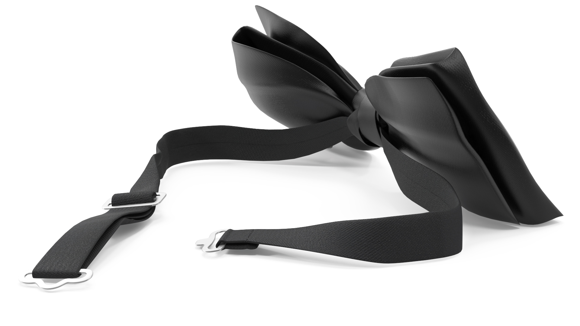 3D Black Bow Tie model