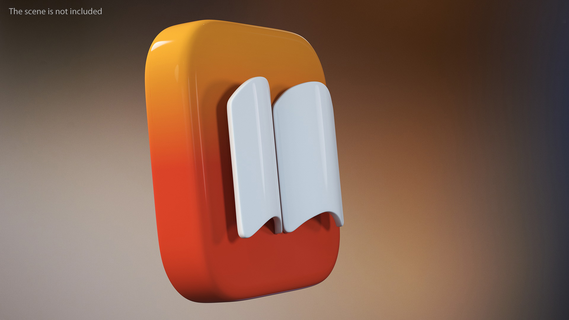 iPhone iOS iBooks Icon 3D