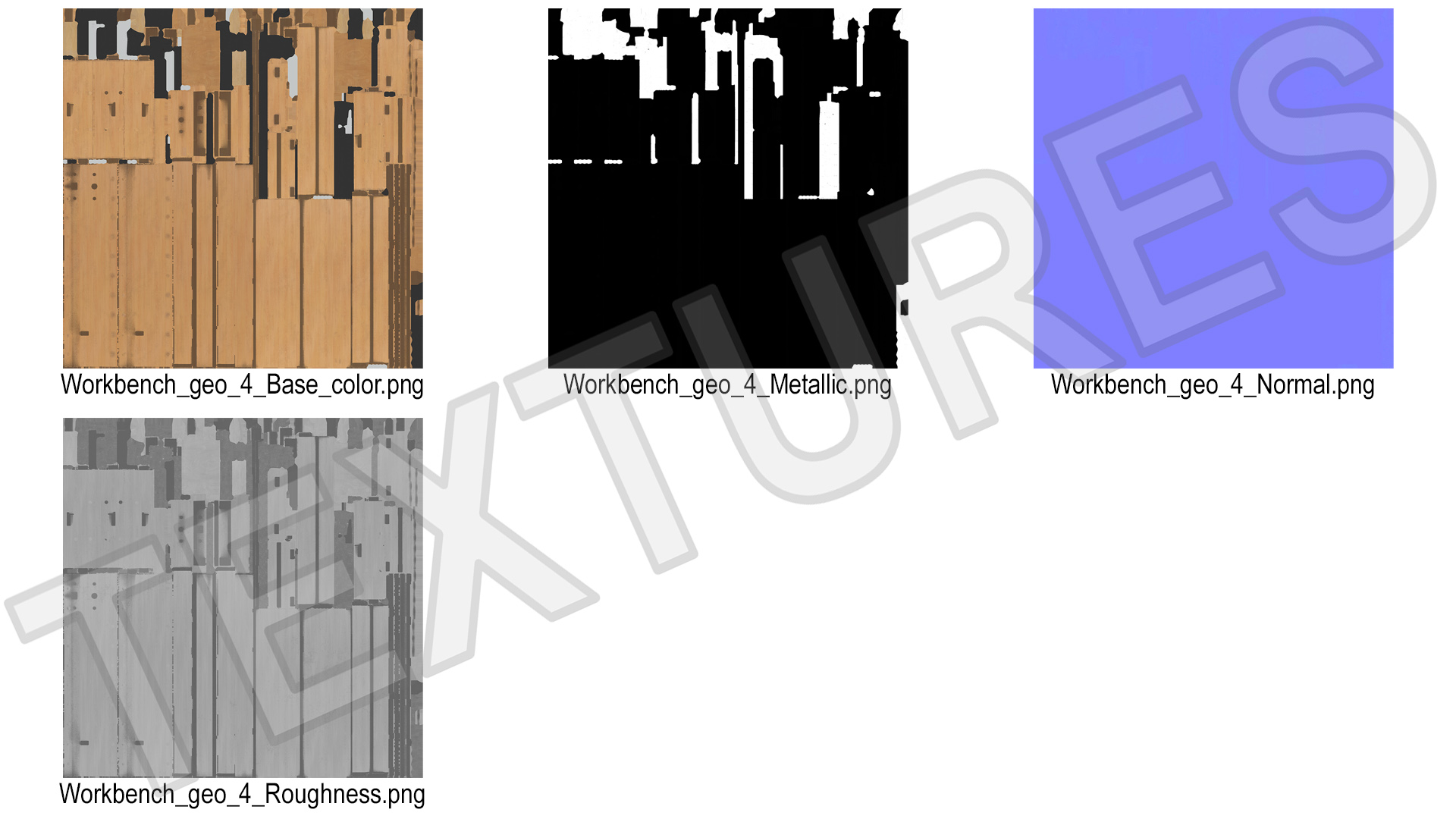 Carpentry Workbench 3D model