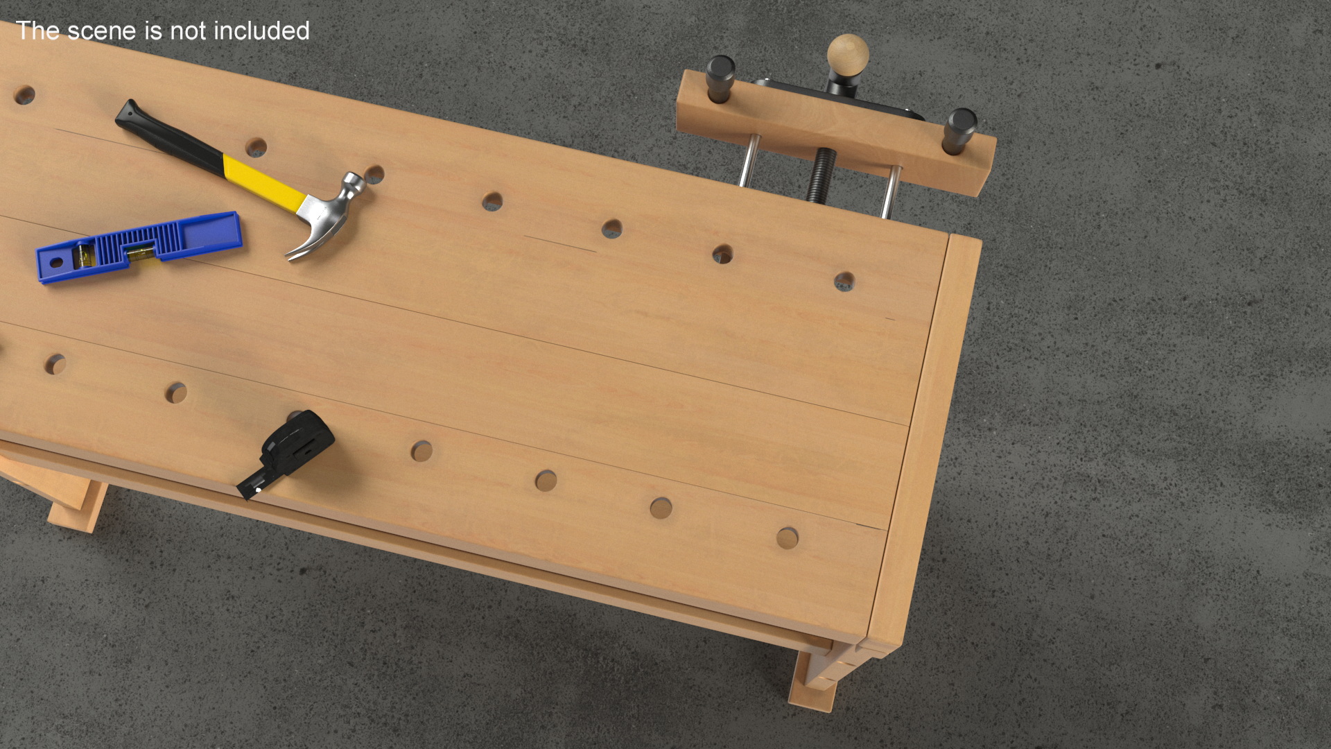 Carpentry Workbench 3D model