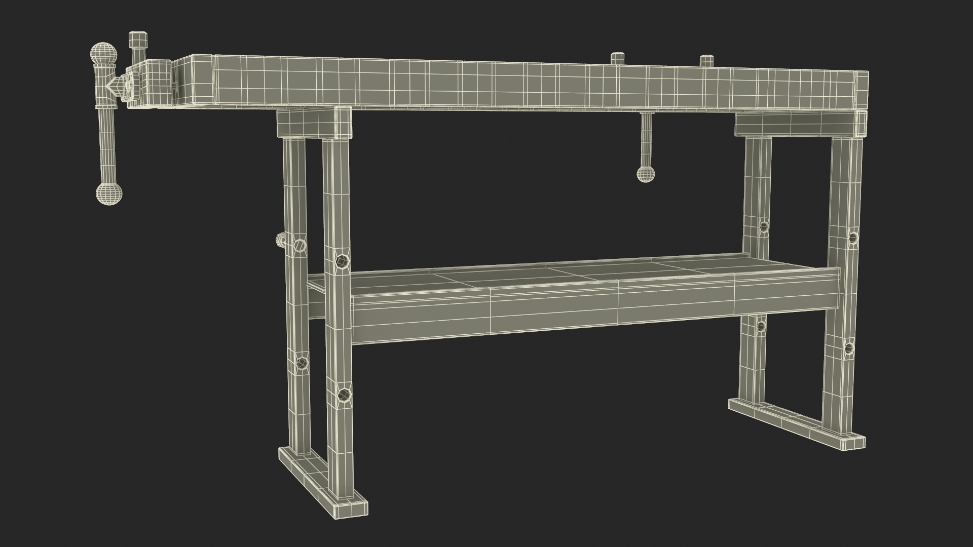 Carpentry Workbench 3D model