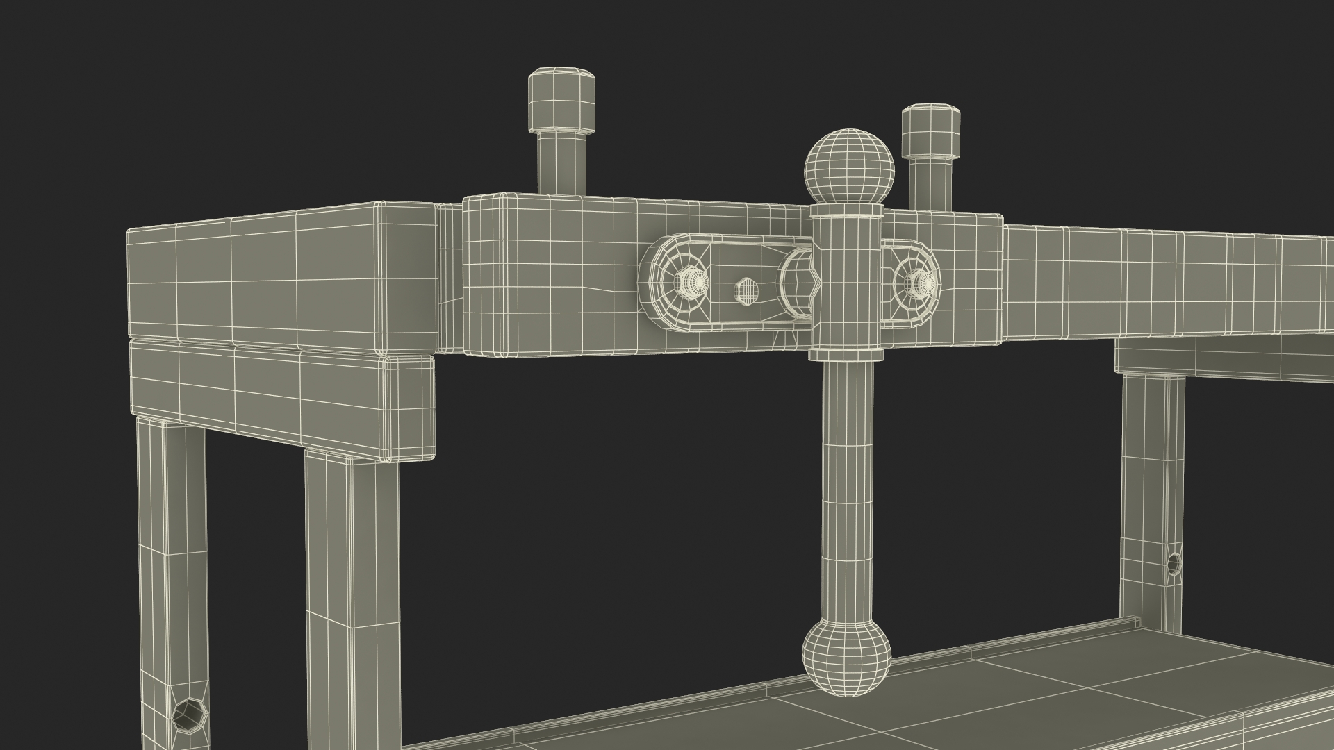 Carpentry Workbench 3D model