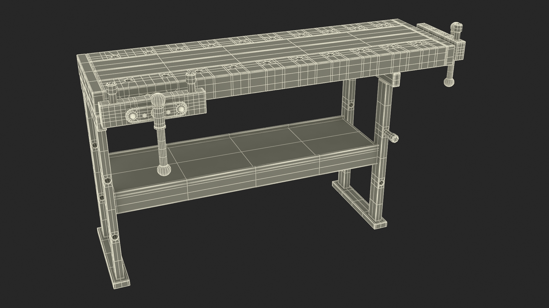 Carpentry Workbench 3D model
