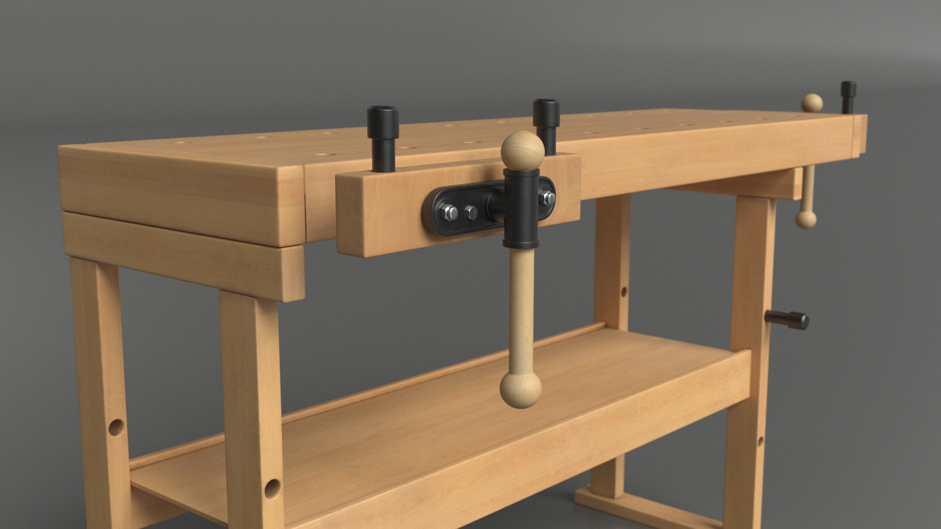 Carpentry Workbench 3D model