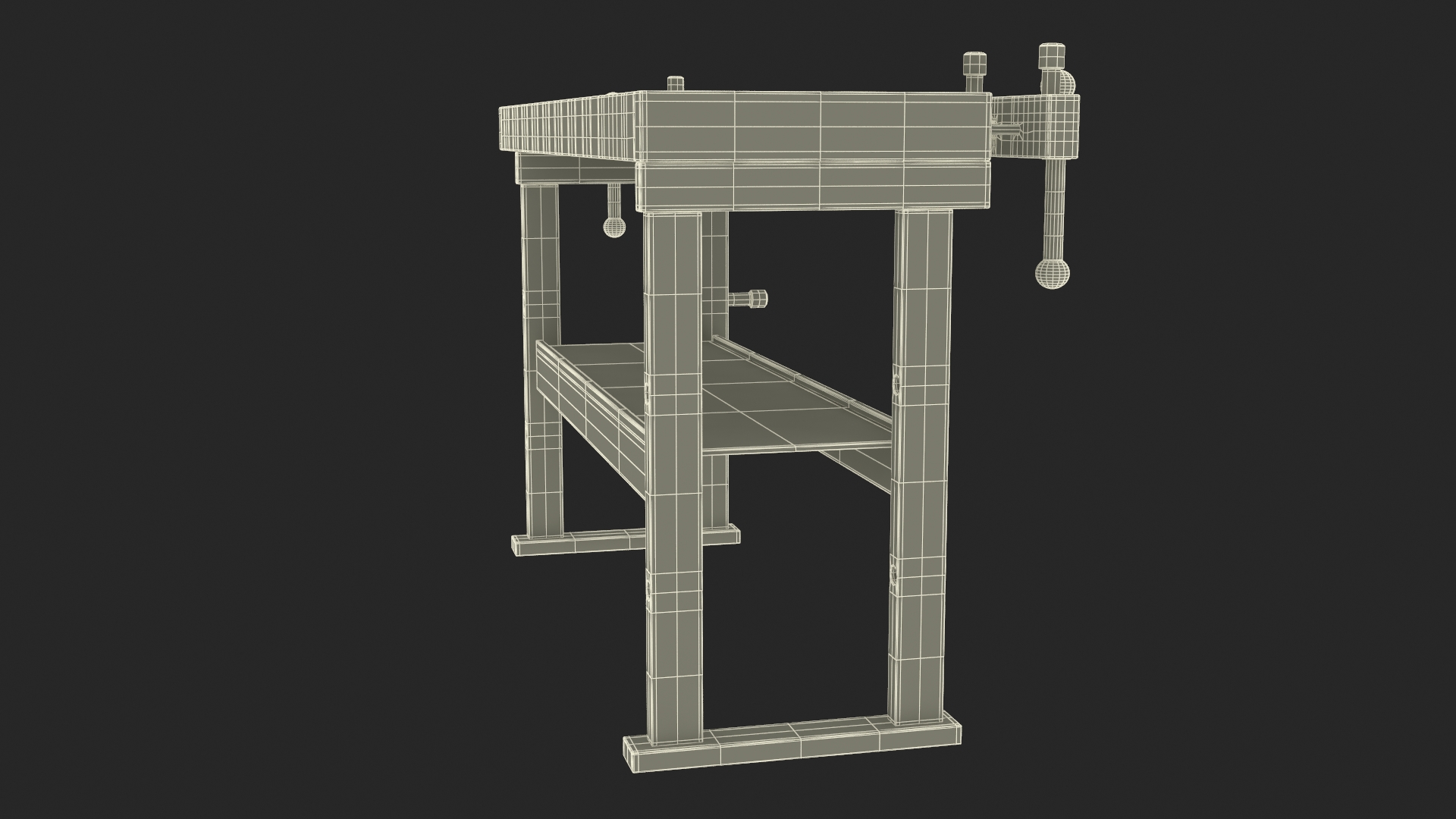 Carpentry Workbench 3D model