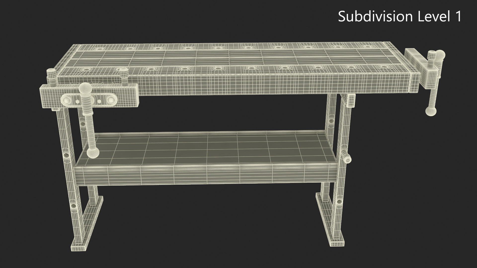 Carpentry Workbench 3D model