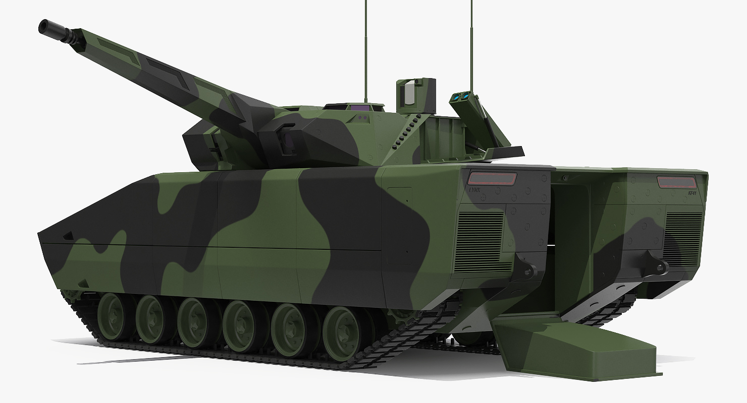 3D model Infantry Fighting Vehicle Lynx Camo