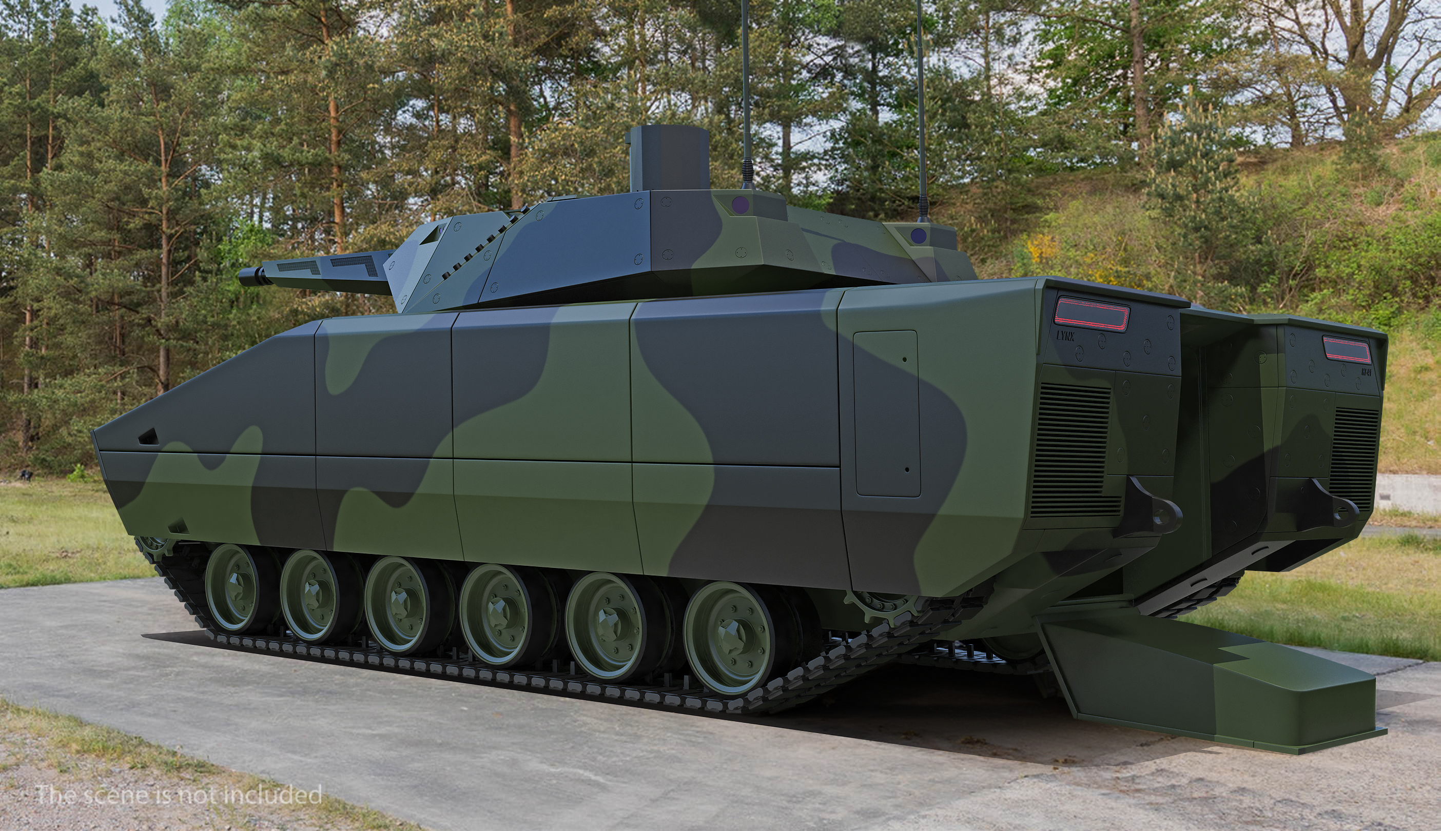 Infantry Fighting Vehicle Lynx Camo, view 8