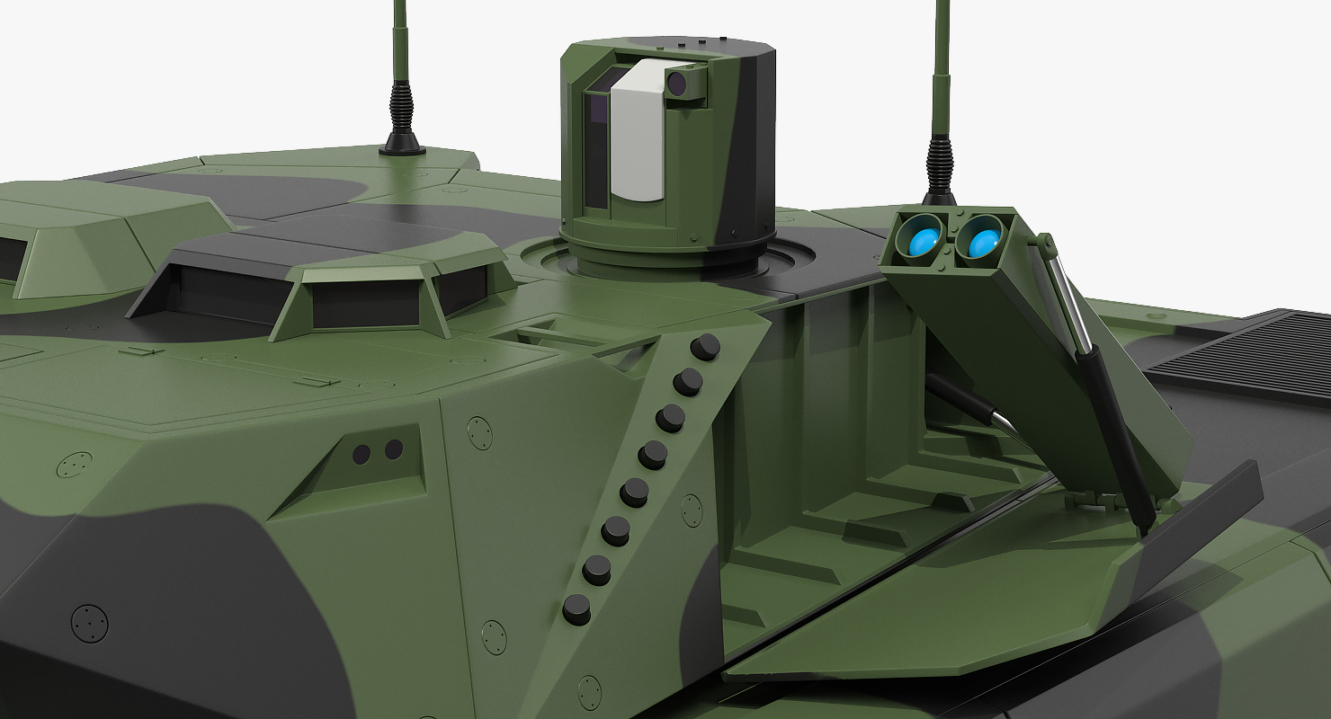 3D model Infantry Fighting Vehicle Lynx Camo
