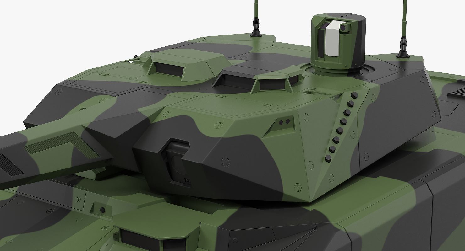 3D model Infantry Fighting Vehicle Lynx Camo