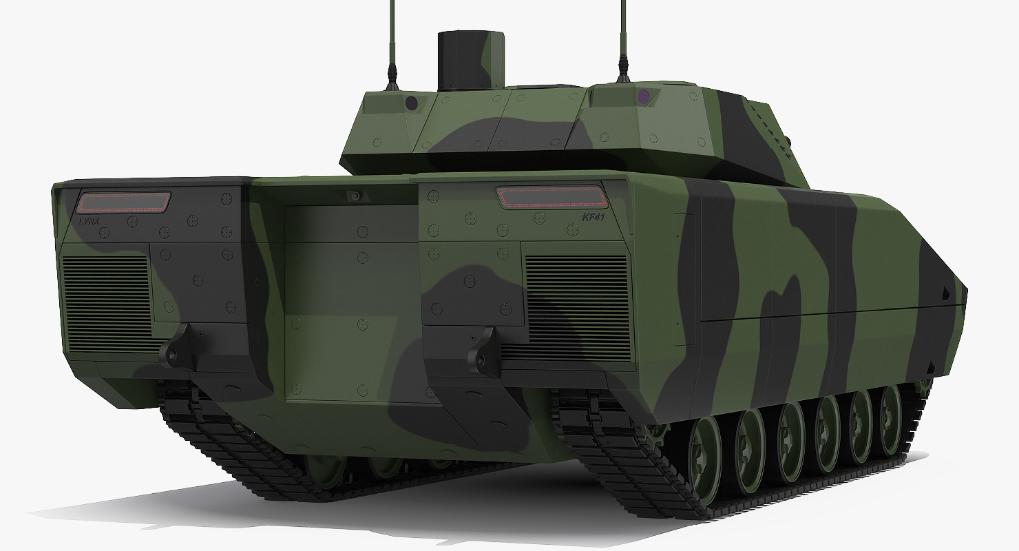 3D model Infantry Fighting Vehicle Lynx Camo
