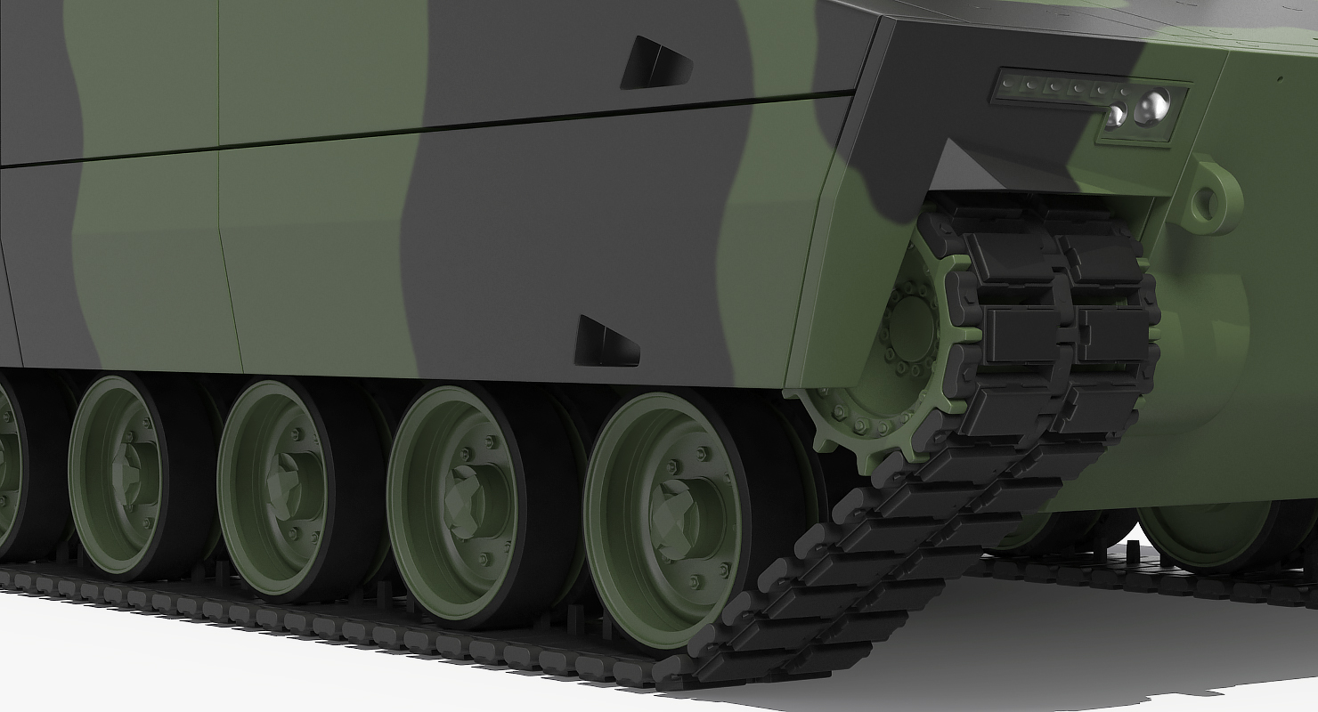 3D model Infantry Fighting Vehicle Lynx Camo