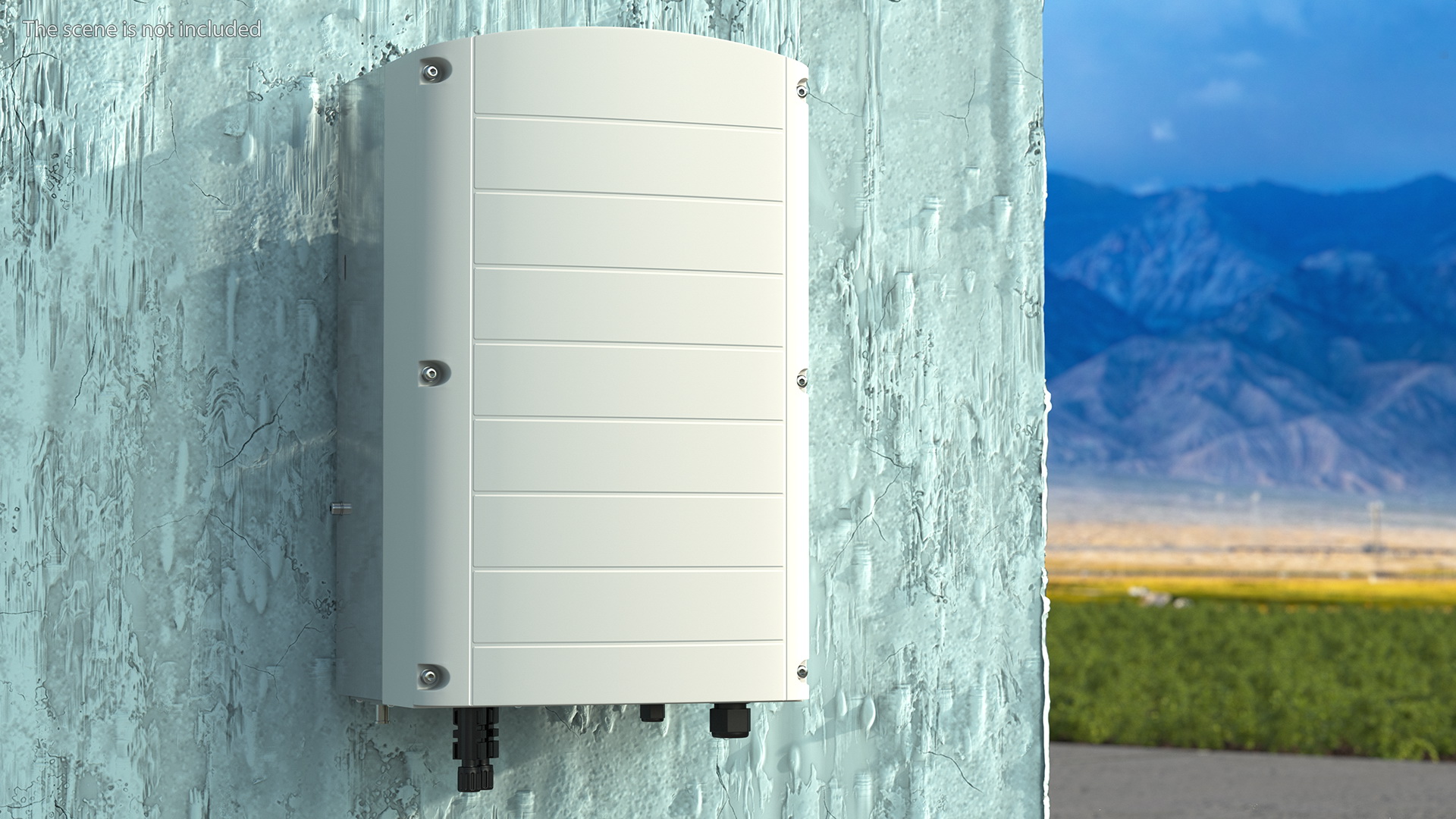 3D SolarEdge Inverter Secondary Unit model