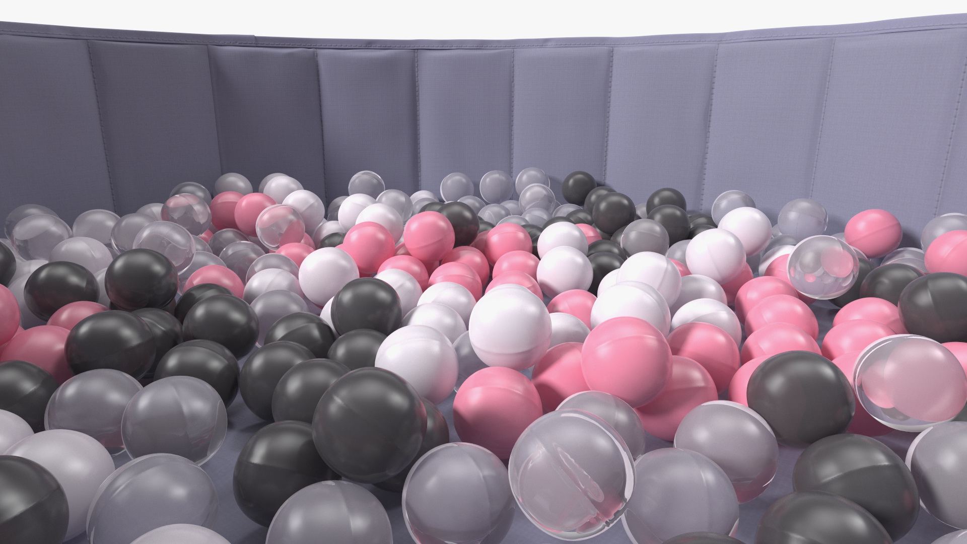 Dry Pool for Kids Size L 3D model