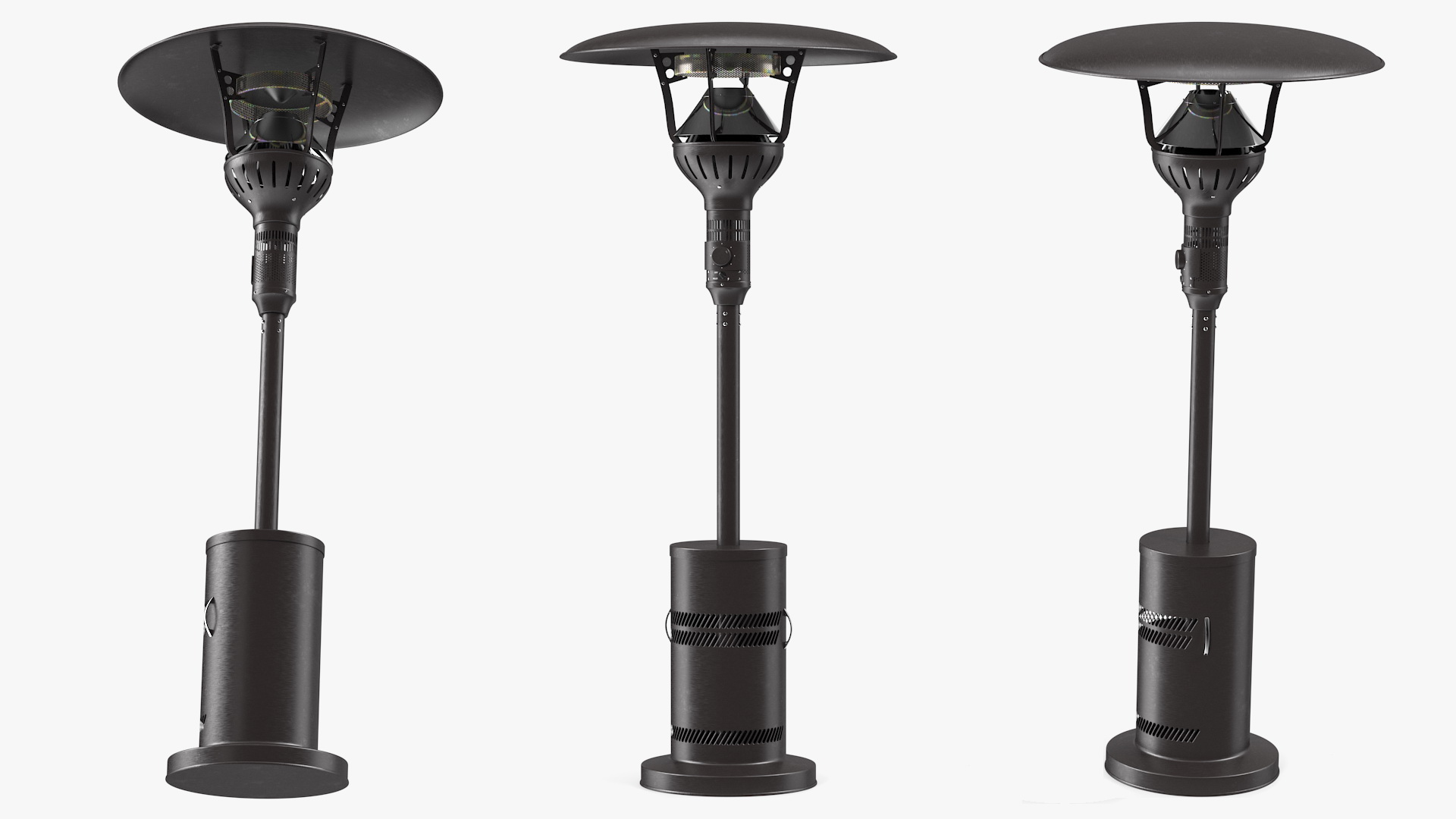 3D Portable Propane Gas Patio Heater model