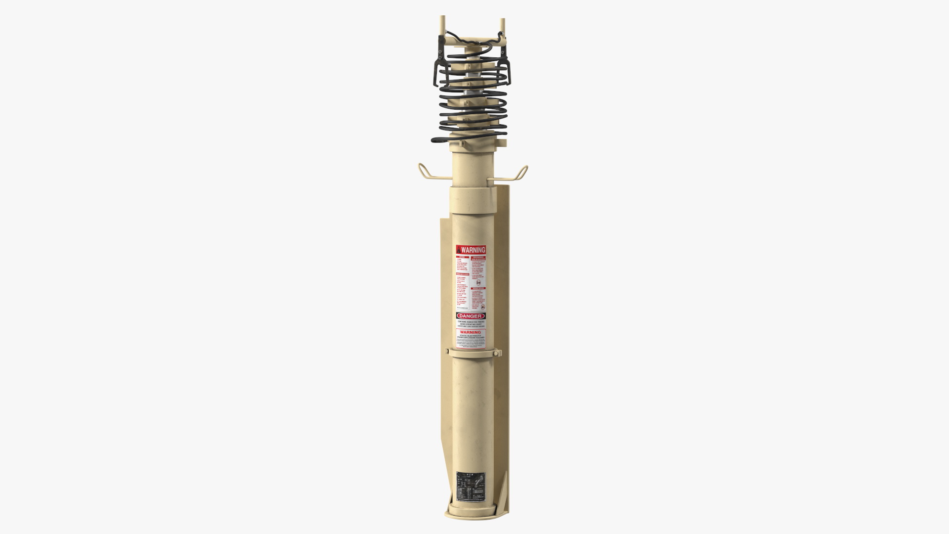 Iron Dome Antenna Rigged 3D model