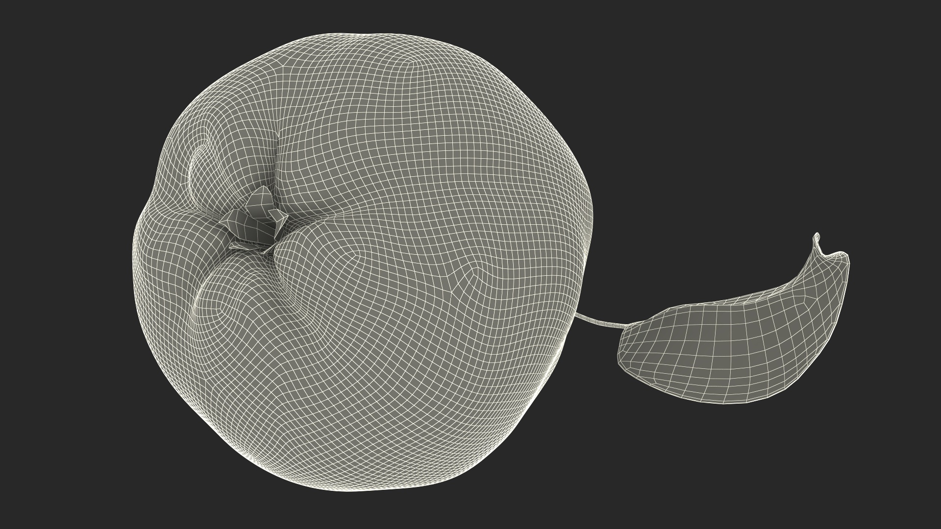 3D model Quince on Plate