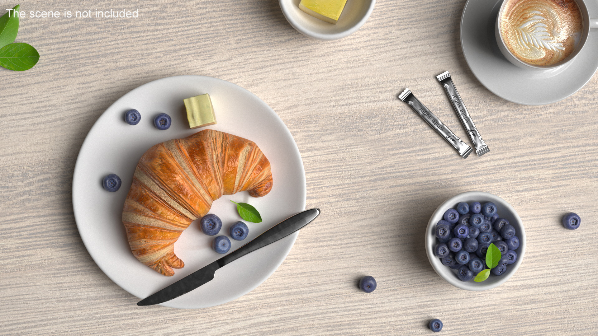Croissant 3D model