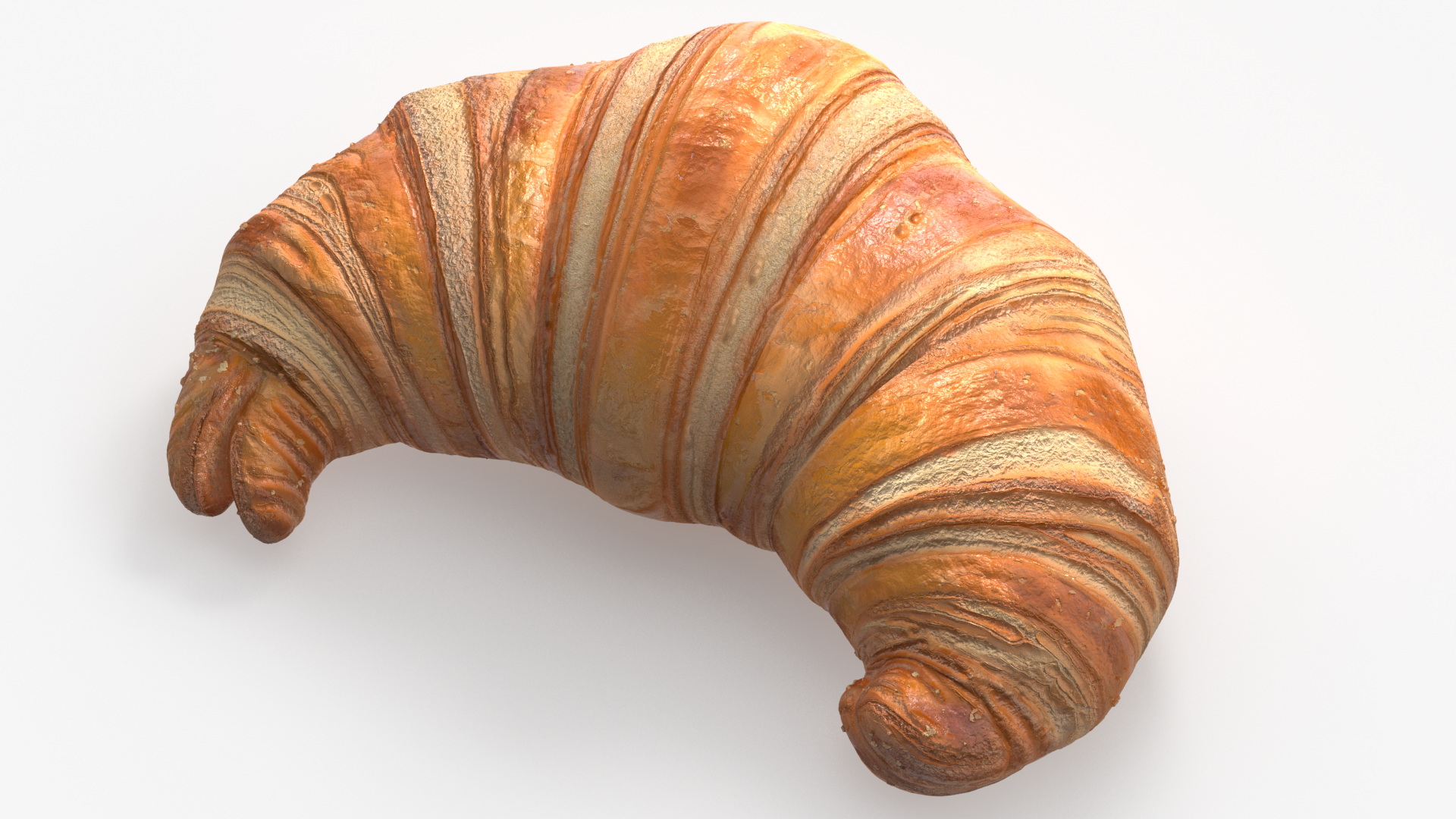 Croissant 3D model