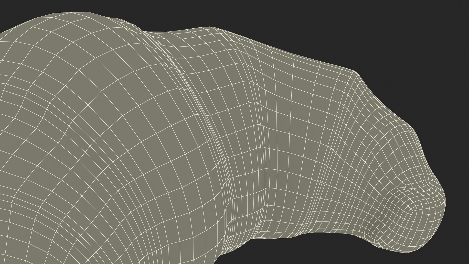 Croissant 3D model