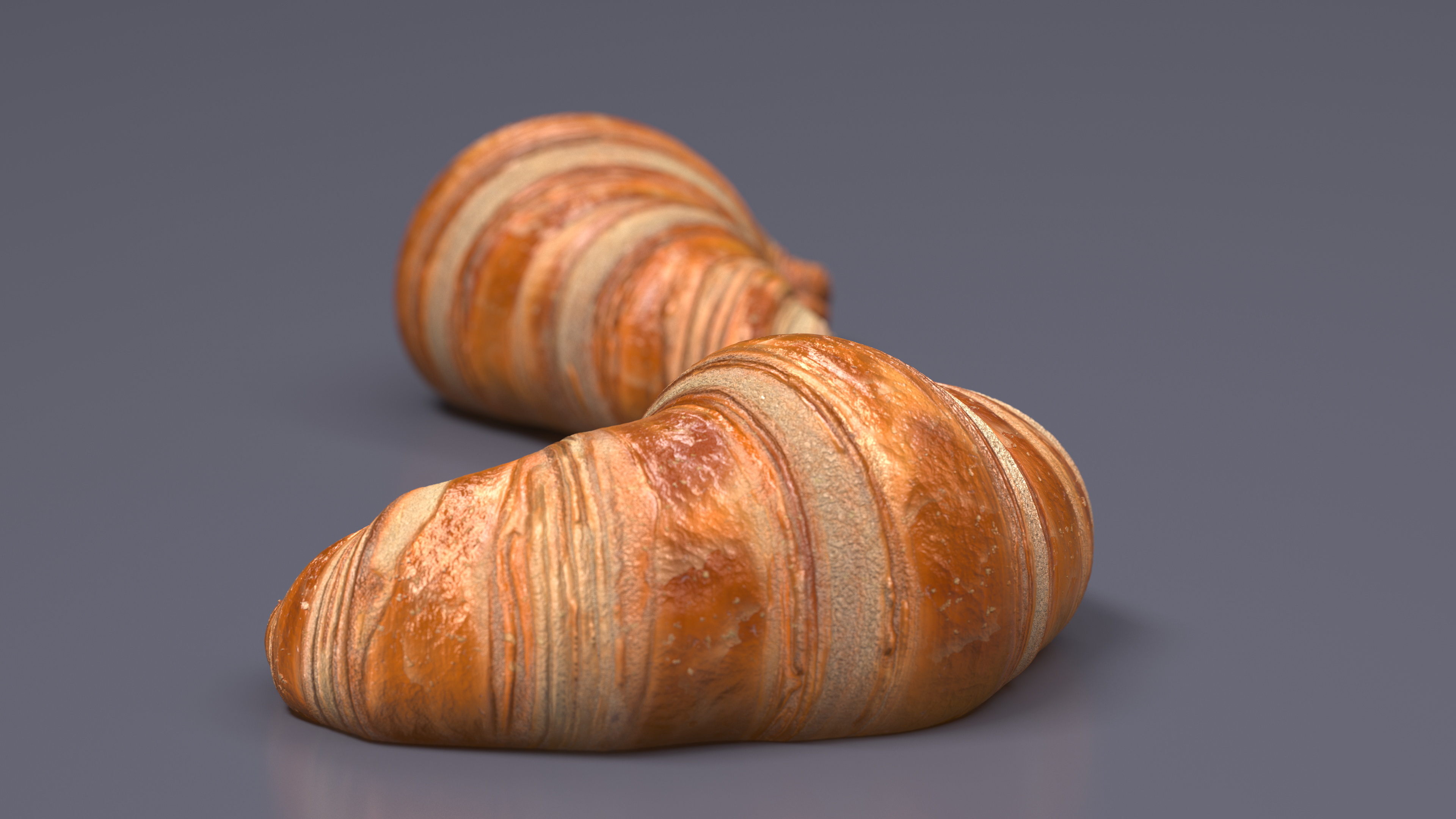 Croissant 3D model