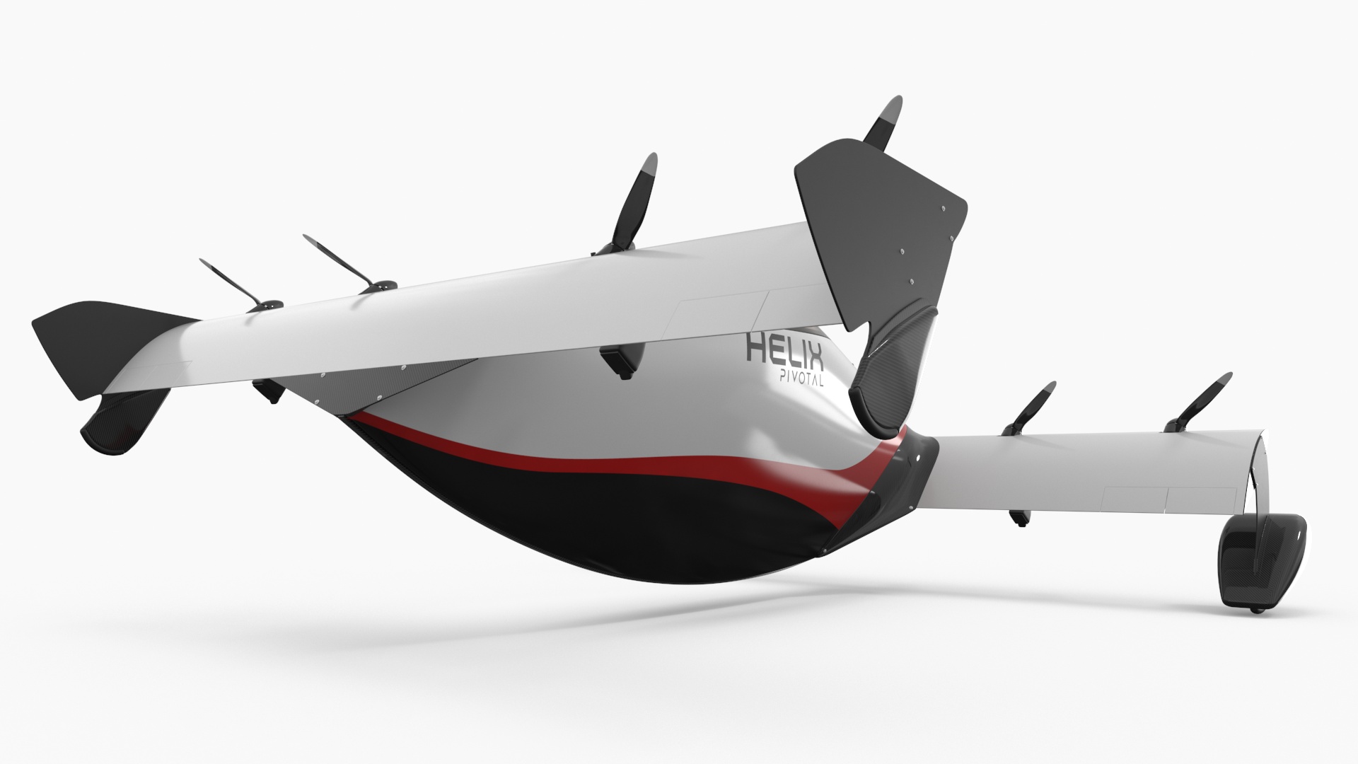 3D Helix Pivotal Electric VTOL Aircraft