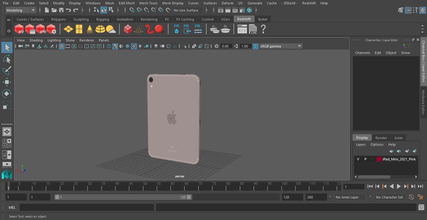 iPad Mini 2021 Pink 3D model