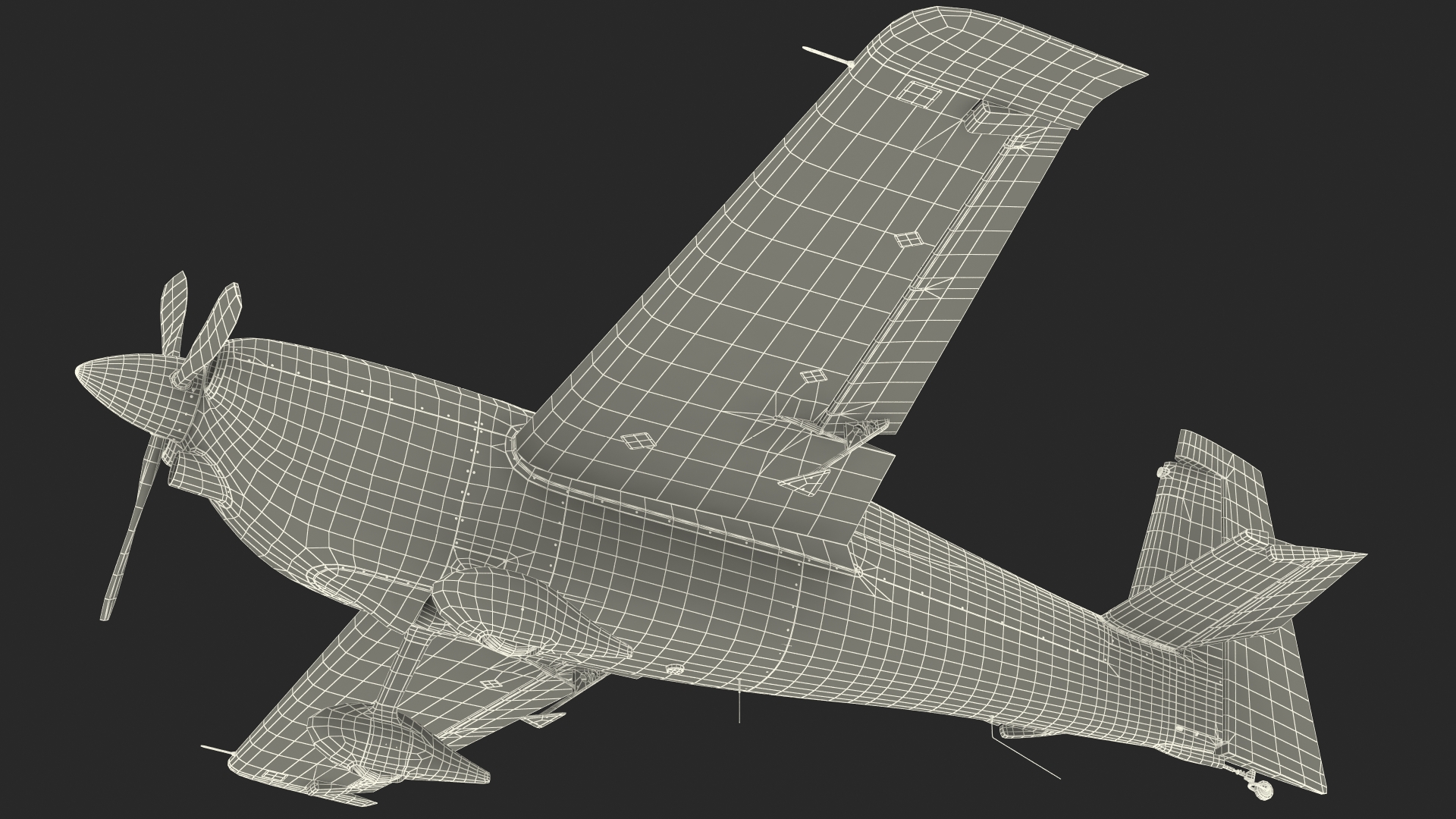 Sport Aerobatic Aircraft Generic 3D