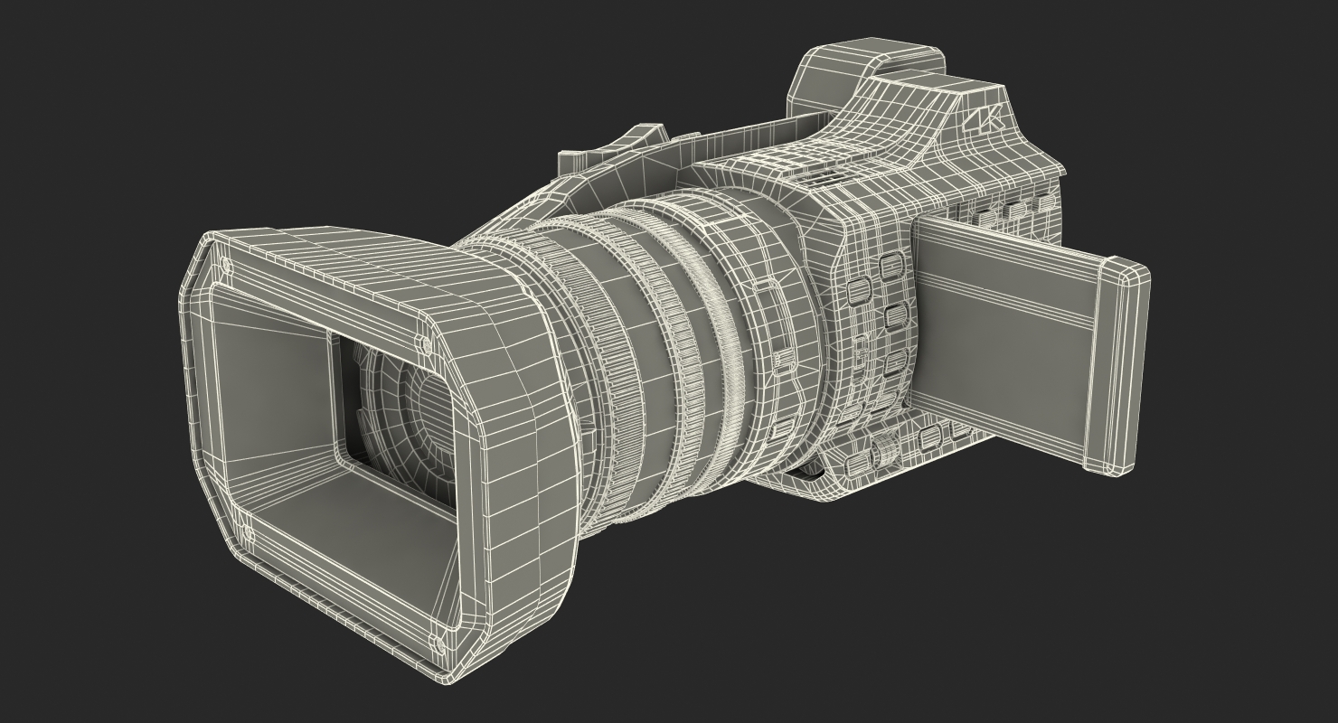 3D model Full HD Camcorder Generic